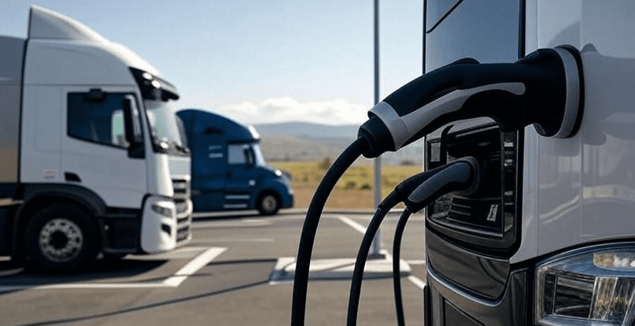Installatie van Laadpalen voor Elektrische Vrachtwagens in Nederland