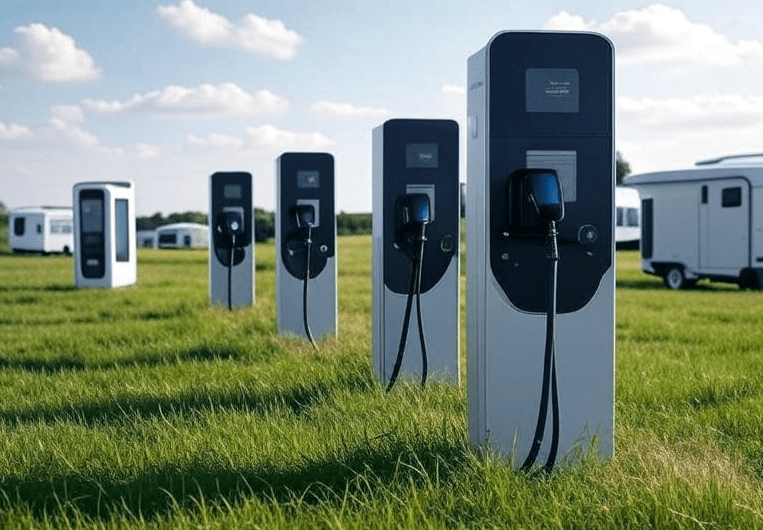 Installatie van Laadpalen voor Elektrische Caravans in Nederland