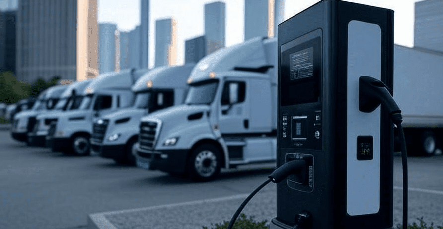 Installatie van Laadpalen voor Elektrische Vrachtwagens in Nederland